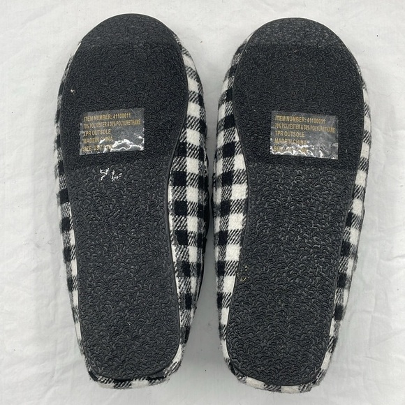 NWOB. Torrid Glitter Plaid Faux Fur Loafers. 7.5WW. - Picture 12 of 13